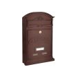 Cutie postala Alubox Residence Lettererug, Aluminiu, 27 x 8.5 x 42 cm