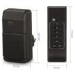 Set 2 x prize wireless, Exterior, 1 x Telecomanda 5 canale, 1100W, Raza actiune 30 m