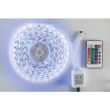 Banda Led multicolora Home RGB, 5m, IP44, 24W, 12V, 2000 lm, telecomanda