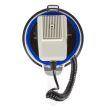 Megafon detașabil cu microfon alb / albastru Sweex 25W