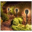 Lampa solara tip torta efect de flacara Home MX200, 12 Led, 300mAh