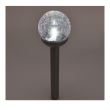 Lampă de grădină Home MX 812, cu baterie solară, metalică, glob din sticlă