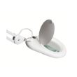 Lupa cu lampa tip led, Home NKL L05, marire x 3, fixare cu menghina, culoare alba