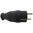 Stecher din cauciuc, Orel OR-2101, IP44, Schuko, 16A