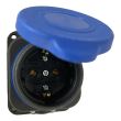 Priza PT cu capac, Orel OR-2104, IP44, Schuko, 16A 