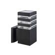 Aplica de perete pentru exterior Palmera-S, E27, IP44, max 60 W, Aluminiu, 215x90x90 mm