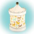 Lampa din portelan carusel, Home PDV 02, pentru camera copilului, E14, max 25W
