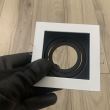 Rama patrata pentru spoturi Petunya-1 White, MR16, culoare Alba, 100x100mm, Aluminiu