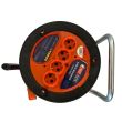Prelungitor pe tambur Prel-20, 3x1.5mmp, 4xSchuko, IP20, lungime 20m