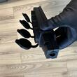 Prelungitor cauciucat pentru exterior, Horoz 4 locasuri, Schuko, IP44, 16A, fara cablu, negru