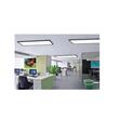 Plafoniera led aplicat, dreptunghiulara, Proteus-48W, Negru, 4400 lm, lumina rece 6400K, dimensiune 300x1200x38 mm, IP20, Aluminiu