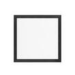 Plafoniera led aplicat, Pulsar-48W, Negru, 3800 lm, lumina rece 6400K, dimensiune 600x600x38 mm, IP20, Aluminiu