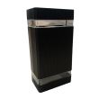 Aplica de exterior Regnum-2, Otel inoxidabil, IP44, 2x GU10, lumina in 2 sensuri