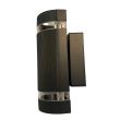 Aplica de exterior Regnum-4, Otel inoxidabil, IP44, GU10, lumina in 2 sensuri, 220 V