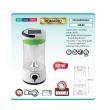 Lampa solara cu led, pentru camping, Romario Dimmable, 10 W, incarcare la retea si solara