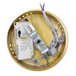 Pendul led 70 W, 4900 lm, 175-265V, Auriu, IP20, 100 x 40 cm, 3CCT, dimabil, telecomanda