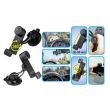 Suport universal auto cu ventuza pentru telefon, Sal SA 047, negru, dimensiuni latime 50-90 mm