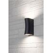 Aplica de exterior Safari GU10, max 2x50W, Negru, Aluminiu, 105x201x203 mm