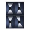 Aplica de perete Sekoya White, putere 4W, SMD led, 4200k, 250 lm, alba, IP65