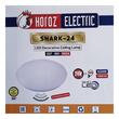 Plafoniera cu sensor de miscare Shark-24W, 1800 lm, lumina rece 6400K, diametru 330 mm