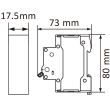 Siguranta automata Horoz MCB 16A, 1 Pol, curba declansare B, curent rupere 4.5kA