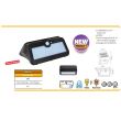 Reflector LED cu panou solar, cu senzor de miscare Sirius-2, 40 leduri, IP44, 240 lm