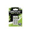 Set 2 acumulatori Tecxus TCM 2300AA/RTU, Ready to Use, 2300 mAh, tip AA, Ni-Mh