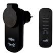Set 3 prize telecomandabile pentru exterior Home THO 113, telecomanda, Negru