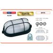 Aplica Toros Black, max.60W, Negru, corp aluminiu