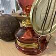 Lampa cu gaz lampant Vivatechnix Colour TR-1004R, rezervor sticla, oglinda metal, Rosu