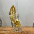 Lampa cu gaz lampant Vivatechnix Leaf TR-1005, sticla si oglinda metal