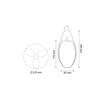 Bec decorativ LED, E27, 36W, Trio-R 3200 lm, lumina rece 6400K, rotabil si pliabil