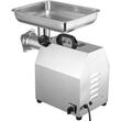 Masina de tocat carne Vevor Industrial Inox, motor cu inductir 650 W, capacitate 3.76 kg/min, 2 x site, 2 x cutite, accesoriu carnati
