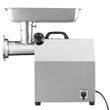 Masina de tocat carne Vevor Industrial Inox, motor cu inductir 650 W, capacitate 3.76 kg/min, 2 x site, 2 x cutite, accesoriu carnati