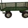 Carucior de gradina Vivatechnix VMD-1007, roti gonflabile, 1100X500X550mm, max.300Kg, 100L