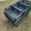 Carucior de gradina Vivatechnix VMD-1007, roti gonflabile, 1100X500X550mm, max.300Kg, 100L