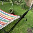 Suport pentru hamac, VivaTechnix VMD-1013, max 120 KG, 287x98x134 cm, Negru