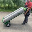 Carucior pentru transportat butelii Vivatechnix VMD-1015, max 100 Kg