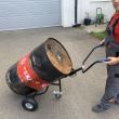 Carucior pentru transportat butoaie sau stupi Vivatechnix VMD-1016, max 250 Kg