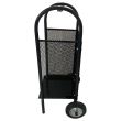 Carucior pentru transportat si depozitat lemne Vivatechnix VMD-1019, max 40 Kg, Negru