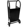 Carucior pentru transportat si depozitat lemne Vivatechnix VMD-1019, max 40 Kg, Negru