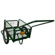 Carucior cu roti gonflabile, otel, dimensiune 65x48x29 cm, maxim 100 kg