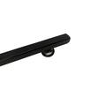 Suport pentru ghivece flori, Negru, dimensiune 50x22x105 cm, picioare reglabile