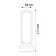 Lanterna portabila Camping, reincarcabila, putere 11W, Functie lampa de urgenta, 230 lm, IP20, Led SMD