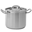 Oala cu capac, uz profesional Yato Gastro 24x20 cm, Inox alimentar, 9 l