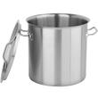 Oala inalta cu capac, uz profesional Yato Gastro capacitate 17 l, 28x28 cm, Inox alimentar