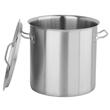 Oala inalta cu capac, uz profesional Yato Gastro 30x30 cm, Inox alimentar, 21 l