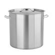Oala inalta cu capac, uz profesional Yato Gastro 38x38 cm, Inox alimentar, 43 l