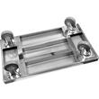 Carucior platforma pliabil Yato Gastro capacitate 150 kg, 600x430mm, Inox tip 201