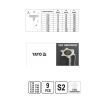 Set torx cu maner tip T, Yato YT-05615, 9 buc, T10-T50